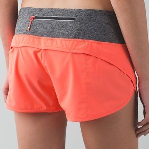Lululemon Speed shorts Block it Pocket